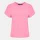 тениска,дамски,топове,french,connection,women's,crepe,crew,neck,t,shirt,60,aurora,pink