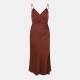 рокля,дамски,поли,и,рокли,french,connection,women's,ennis,satin,slip,dress,20,chocolate