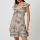 дамска,рокля,дамски,поли,и,рокли,brave,soul,bs,womens,mini,polka,dot,dress,with,frill,detail,beige,black