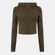 суичър,дамски,горнища,с,качулка,дамски,плетени,дрехи,jack,wills,knitted,zip,hoodie,women,khaki