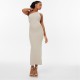 рокля,дамски,плетени,дрехи,jack,wills,1shldr,cuto,dress,ld44,stone