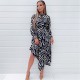 пола,дамски,поли,и,рокли,ax,paris,animal,print,high,low,skirt,midi,dress,black