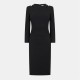 рокля,дамски,поли,и,рокли,boss,women's,dadeka,wrap,dress,black
