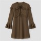 рокля,дамски,поли,и,рокли,дамски,облекла,размер,i,saw,it,first,ruffle,mini,dress,brown