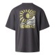 дамска,тениска,дамски,топове,the,north,face,tnf,sun,graphic,oversize,t,shirt,womens,anthracite,grey