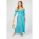 дамски,поли,и,рокли,дамски,облекла,размер,little,mistress,maxi,d,ld99,turquoise
