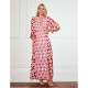 дамски,поли,и,рокли,little,mistress,maxi,d,ld99,red,pink,flrl