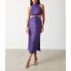рокля,дамски,поли,и,рокли,pretty,lavish,women's,cut,out,dress,amethyst