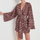 рокля,дамски,поли,и,рокли,pretty,lavish,women's,p.,luise,drape,mini,dress,brown