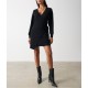 рокля,дамски,поли,и,рокли,pretty,lavish,women's,plisse,mini,dress,black