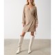 рокля,дамски,поли,и,рокли,pretty,lavish,women's,plisse,mini,dress,beige