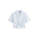 риза,дамски,ризи,tommy,jeans,women's,short,sleeve,plain,shirt,powd,blue,str