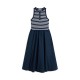 дамска,рокля,дамски,поли,и,рокли,tommy,hilfiger,women,s,a,line,dress,dark,night,ecru