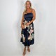 рокля,дамски,поли,и,рокли,ax,paris,navy,floral,print,detail,strappy,midi,dress,navy