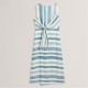 рокля,дамски,поли,и,рокли,ted,baker,ted,baker,blue,stripe,tie,front,sleeveless,midi,dress,ivory