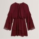 дамски,поли,и,рокли,ted,baker,ted,tier,lsminidress,ld62,oxblood