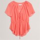 дамски,тениски,дамски,топове,дамски,горнища,размер+,дамски,облекла,размер,ted,baker,ted,baker,soft,woven,peplum,top,coral