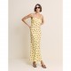 рокля,дамски,поли,и,рокли,nobodys,child,debbie,midi,dress,yellow