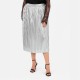 пола,поли,и,къси,панталони,lovedrobe,lovedrobe,metallic,pleated,midi,skirt,silver