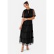 рокля,дамски,поли,и,рокли,anaya,with,love,anaya,with,love,black,keyhole,detail,short,sleeve,frill,midaxi,dress,black