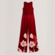 дамски,поли,и,рокли,дамски,облекла,размер,ted,baker,women's,floral,jumpsuit,dk,red