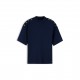 тениска,дамски,топове,tommy,hilfiger,tommy,gld,btn,hn,tee,ld64,dark,blue