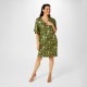 рокля,дамски,поли,и,рокли,biba,zip,front,jersey,dress,khaki,foil
