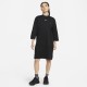 рокля,дамски,тениски,дамски,топове,nike,sportswear,phoenix,fleece,women's,oversized,3,4,sleeve,dress,black,sail