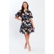 рокля,дамски,поли,и,рокли,дамски,облекла,размер,be,you,tie,back,mini,dress,navy,floral