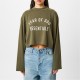 тениска,дамски,топове,fear,of,god,essentials,long,sleeve,cropped,t,shirt,military
