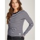 дамски,тениски,calvin,klein,jeans,woven,label,rib,long,sleeve,black,white,st