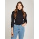 дамски,топове,calvin,klein,jeans,woven,label,rib,rollneck,ck,black
