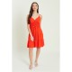 дамска,рокля,дамски,поли,и,рокли,be,you,mini,dress,womens,orange