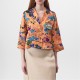 пижама,дамски,ризи,off,white,satin,pyjama,crop,shirt,peach,orange