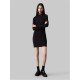 рокля,дамски,поли,и,рокли,calvin,klein,jeans,logo,elastic,milano,dress,black