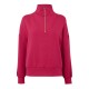 блуза,varley,hawley,half,zip,sweatshirt,rich,raspberry
