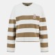 дамска,блуза,дамски,ежедневни,облекла,barbour,women,s,faye,relaxed,fit,crew,sweatshirt,brown,stripe