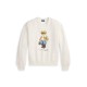 дамска,блуза,polo,ralph,lauren,women,s,bear,crew,sweatshirt,antiquecream