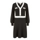 рокля,дамски,поли,и,рокли,дамски,плетени,дрехи,yumi,yumi,black,knitted,shirt,dress,black