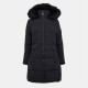 яке,дамски,якета,и,палта,dkny,women's,medium,fur,hood,puffer,jacket,black