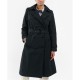 дамски,якета,и,палта,barbour,women's,beal,water,resistant,cotton,slim,fit,trench,coat,black