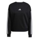 дамска,блуза,разпродажба,adidas,дамски,блузи,adidas,essentials,studio,lounge,3,stripes,sweatshirt,womens,black