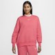 поларена,блуза,промоция,на,зимни,облекла,дамски,блузи,nike,sportswear,phoenix,fleece,women's,oversized,crewneck,sweatshirt,aster,pink,sail