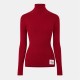 дамски,плетени,дрехи,дамски,топове,calvin,klein,jeans,ckj,wov,roll,neck,ld54,winery