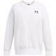дамска,поларена,блуза,дамски,блузи,under,armour,women,s,essential,fleece,crew,sweatshirt,white