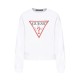 дамска,блуза,дамски,блузи,guess,womens,logo,sweater,pure,white
