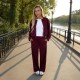 дамски,якета,и,палта,ax,paris,ax,bubble,hem,crp,bo,ld99,burgundy