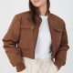 дамско,яке,дамски,жилетки,brave,soul,ladies,kellianne,bomber,jacket,dark,tan