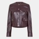 дамско,яке,дамски,якета,и,палта,boss,samarie,10263998,01,leather,jacket,womens,open,red