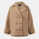 дамски,якета,и,палта,nobodys,child,women's,borg,textured,double,breasted,tailored,fit,pea,coat,beige